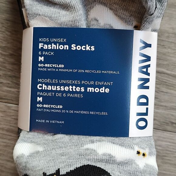 Brand New Printed 6-Pack Size Medium (13-3Y) Halloween Unisex Ankle Socks - Picture 4 of 9